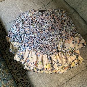 Floral BCBG Top